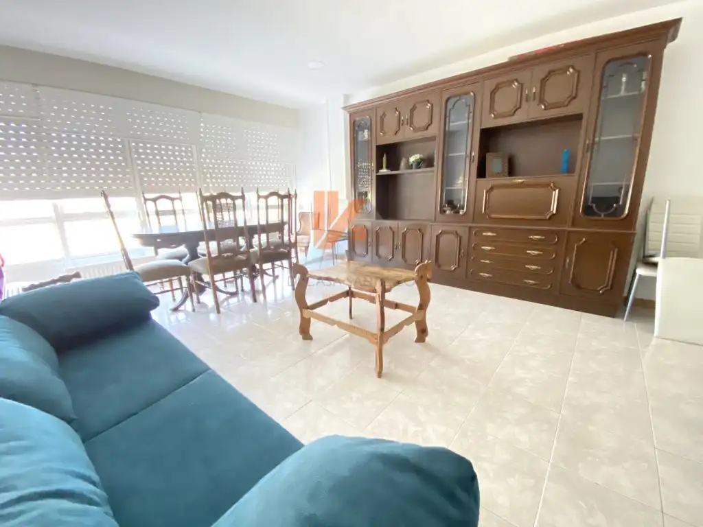 Living room of Flat for rent in Santiago de Compostela   with Furnished
