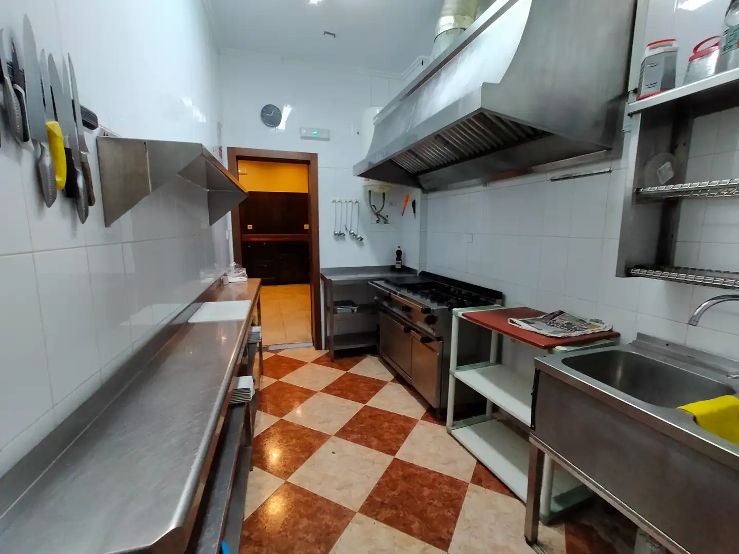 Cocina de Local de alquiler en Gandia con Aire acondicionado, Parquet y Amueblado