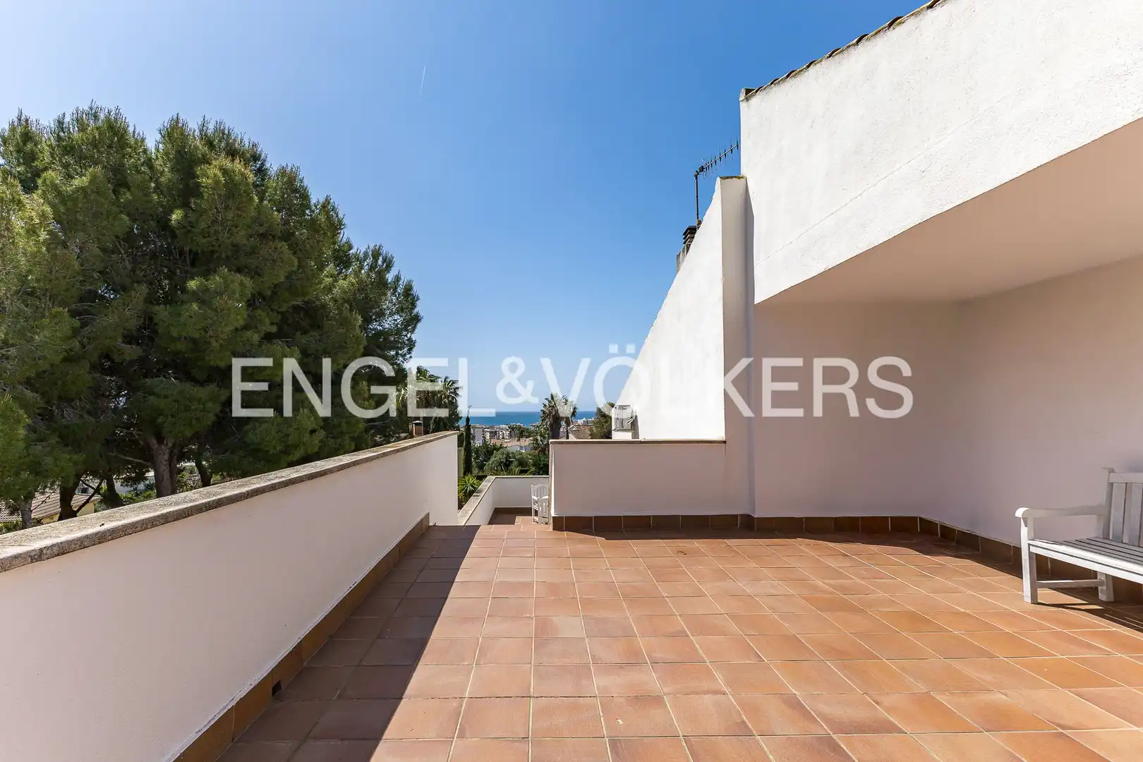 Terraza de Casa o chalet en venta en Calafell con Aire acondicionado, Calefacción y Jardín privado