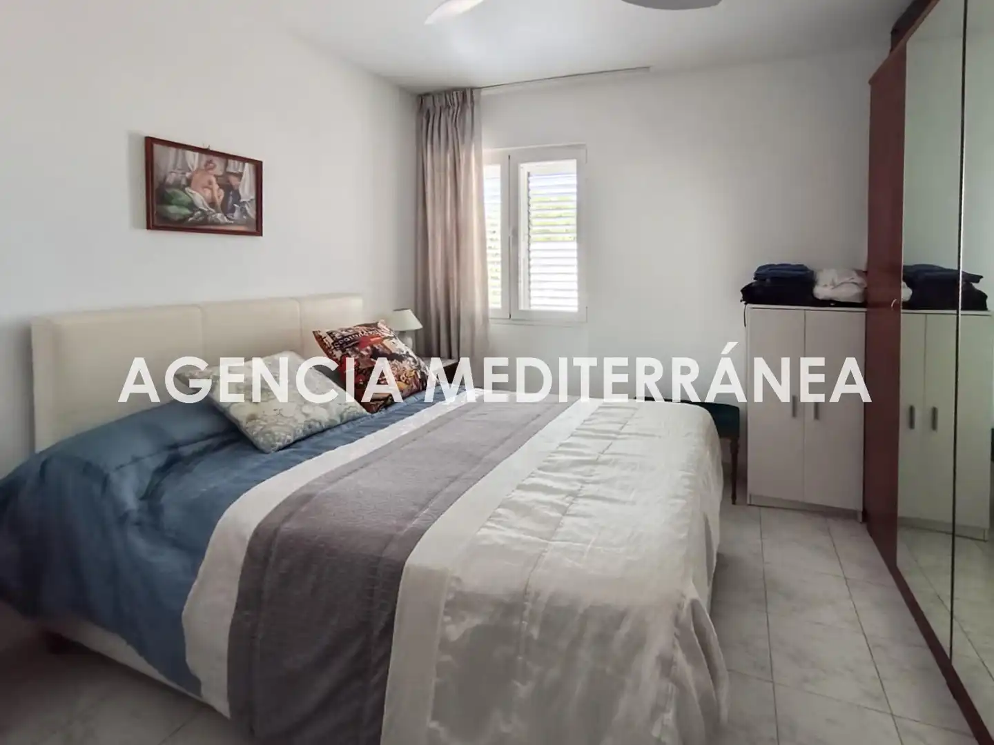 Dormitori de Apartament en venda en Santa Eulària des Riu amb Aire condicionat, Calefacció i Jardí privat