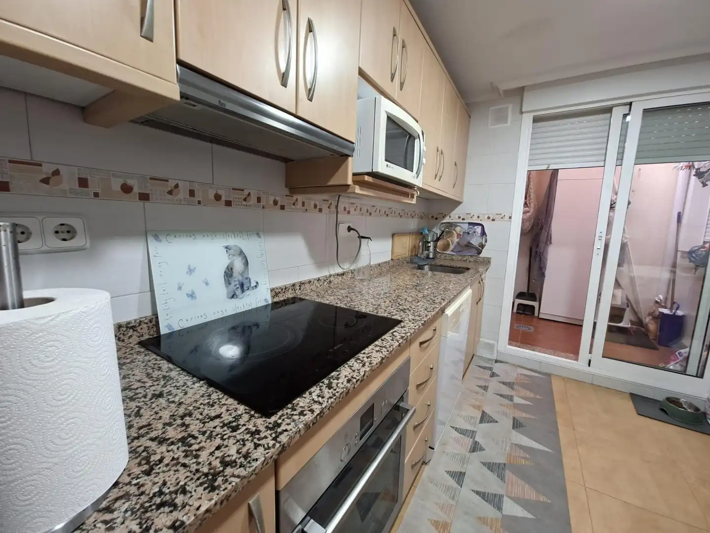 Cuina de Casa adosada en venda en San Javier amb Aire condicionat, Jardí privat i Terrassa