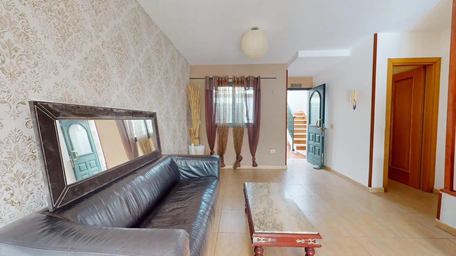Living room of Detached homes for sale in Mogán  with Terrace, Furnished and Balcony