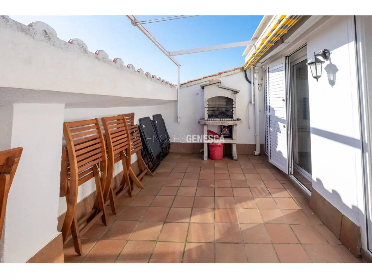 Terrace of Duplexes for sale in Terrassa  with Air Conditioner, Heating and Private garden