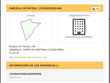 Terreny rústic en venda a Calle Campoamor