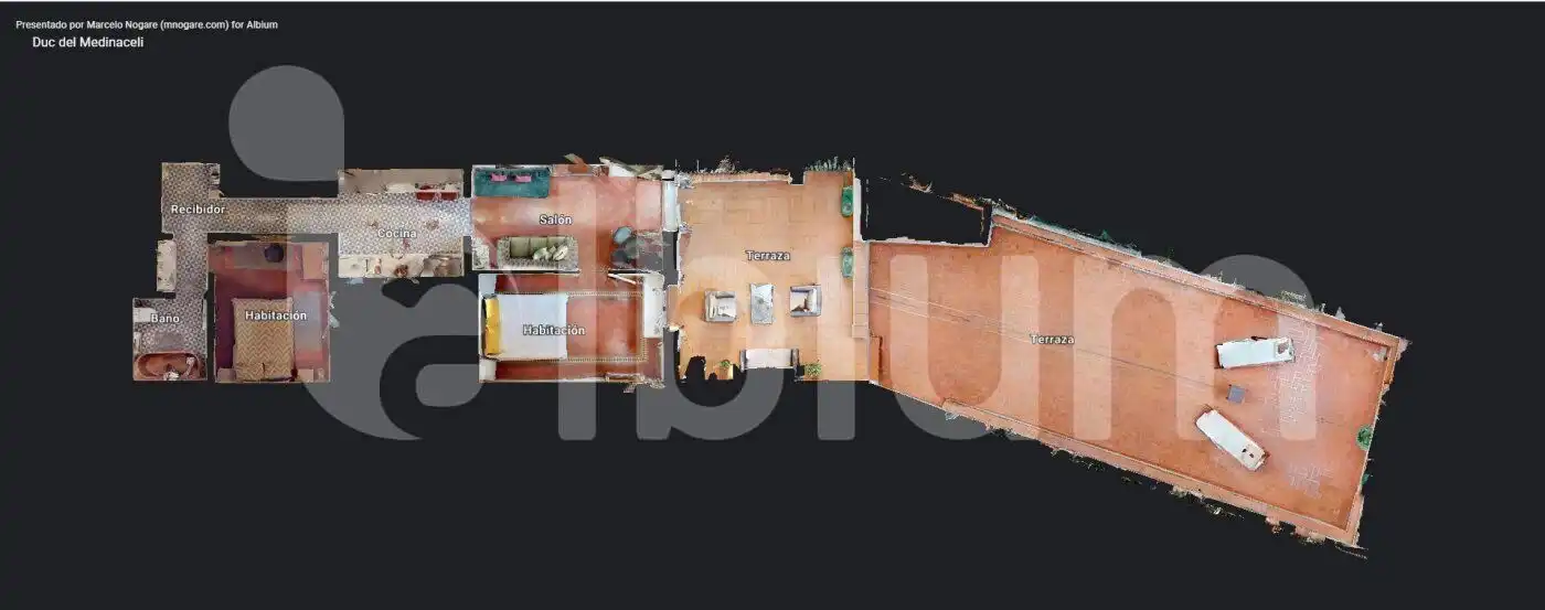 Wohnung zum Verkauf in Barcelona mit Klimaanlage und Terrasse