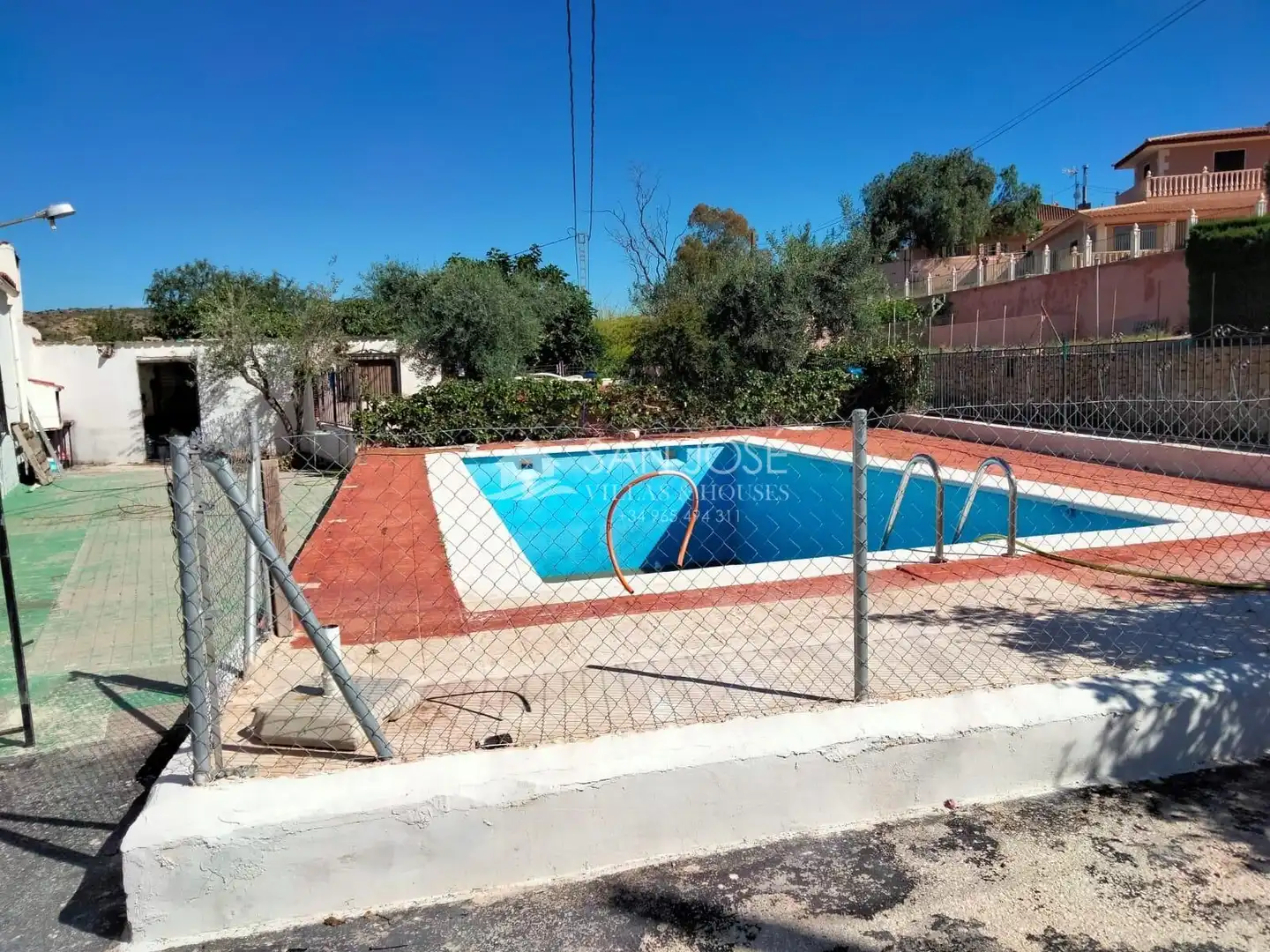 Piscina de Casa o xalet en venda en Elche / Elx amb Jardí privat, Terrassa i Traster