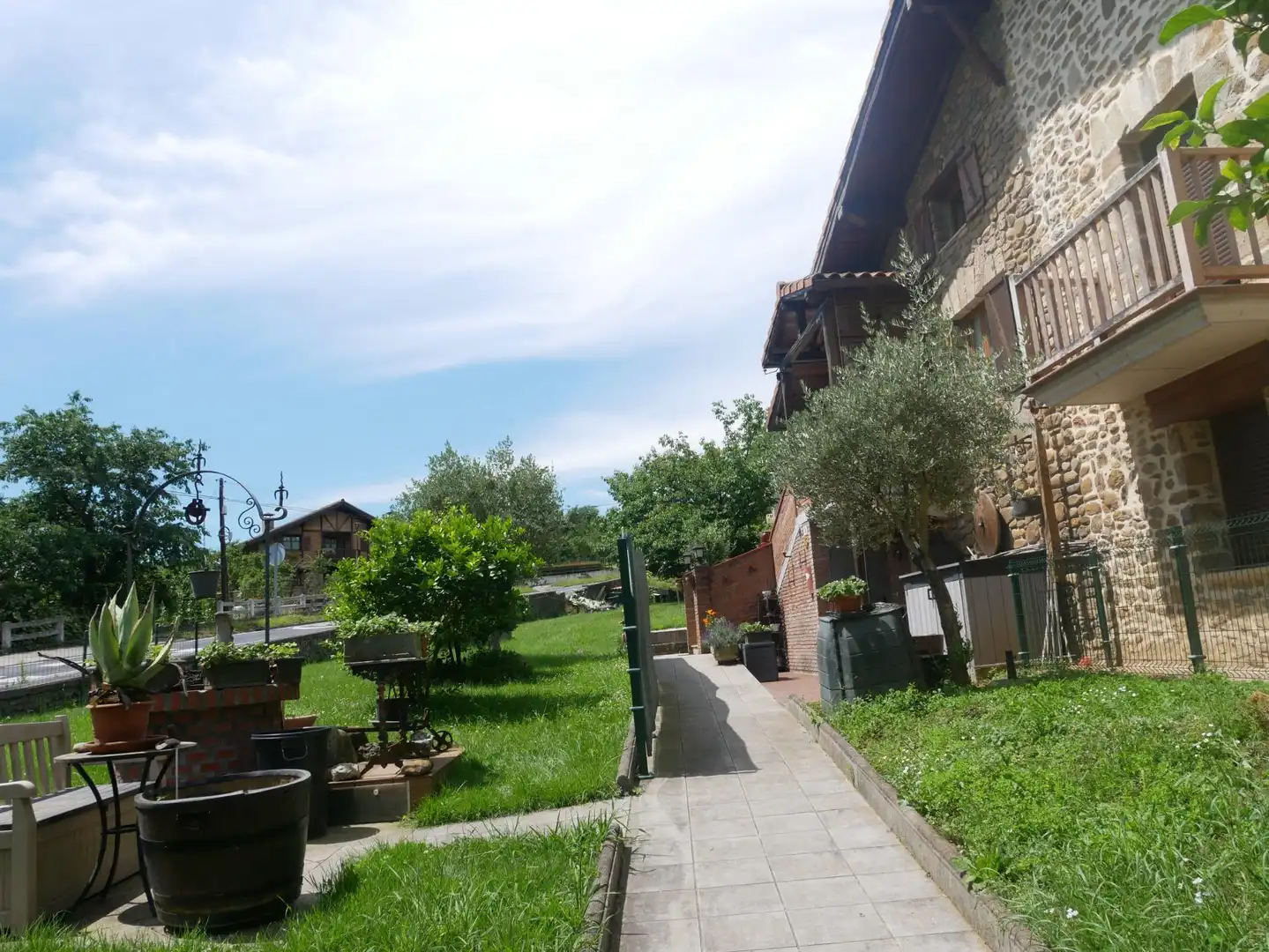 Jardí de Casa adosada en venda en Arrankudiaga / Zollo amb Calefacció i Jardí privat