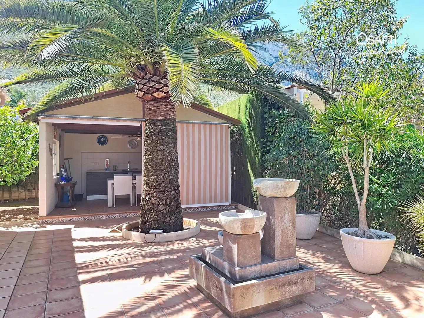 Garden of Houses for sale in Dénia  with Air Conditioner, Heating and Terrace