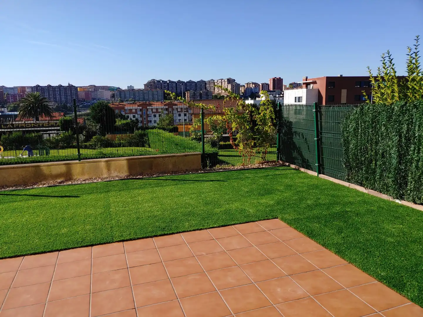 Terrace of Flat for rent in Santander  with Heating, Parquet flooring and Furnished