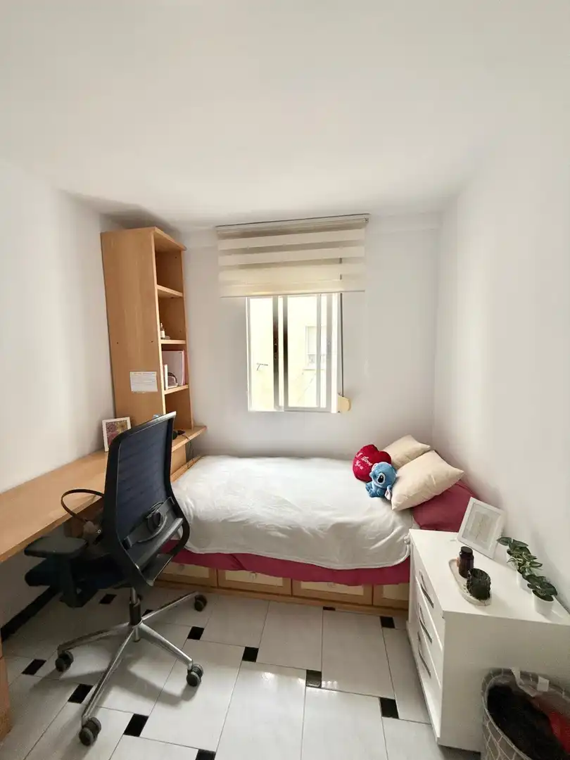 Bedroom of Flat for rent in Málaga  with Furnished