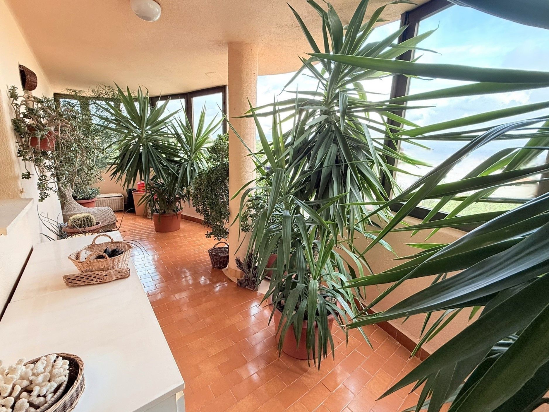 Terraza de Piso en venta en  Palma de Mallorca con Aire acondicionado, Jardín privado y Parquet