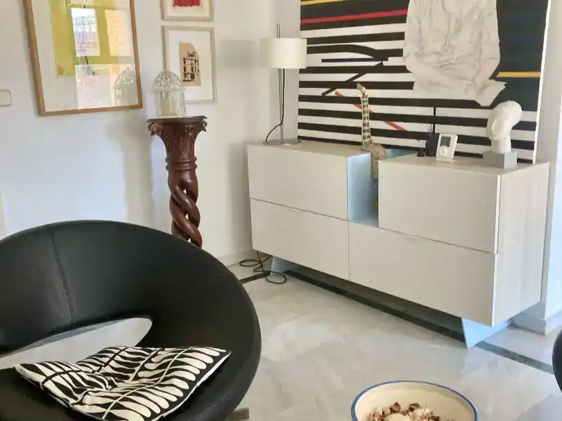 Sala de estar de Dúplex en venta en Granada con Aire acondicionado, Parquet y Piscina