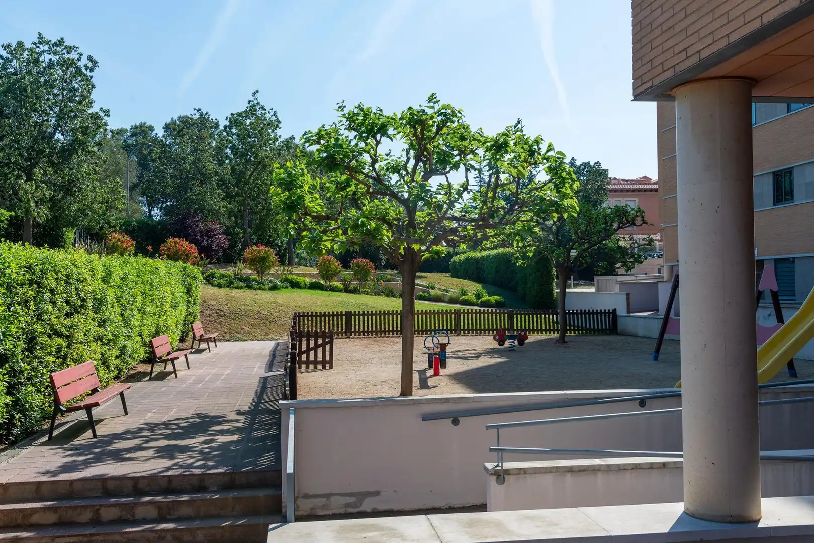 Terrace of Flat for sale in El Centre