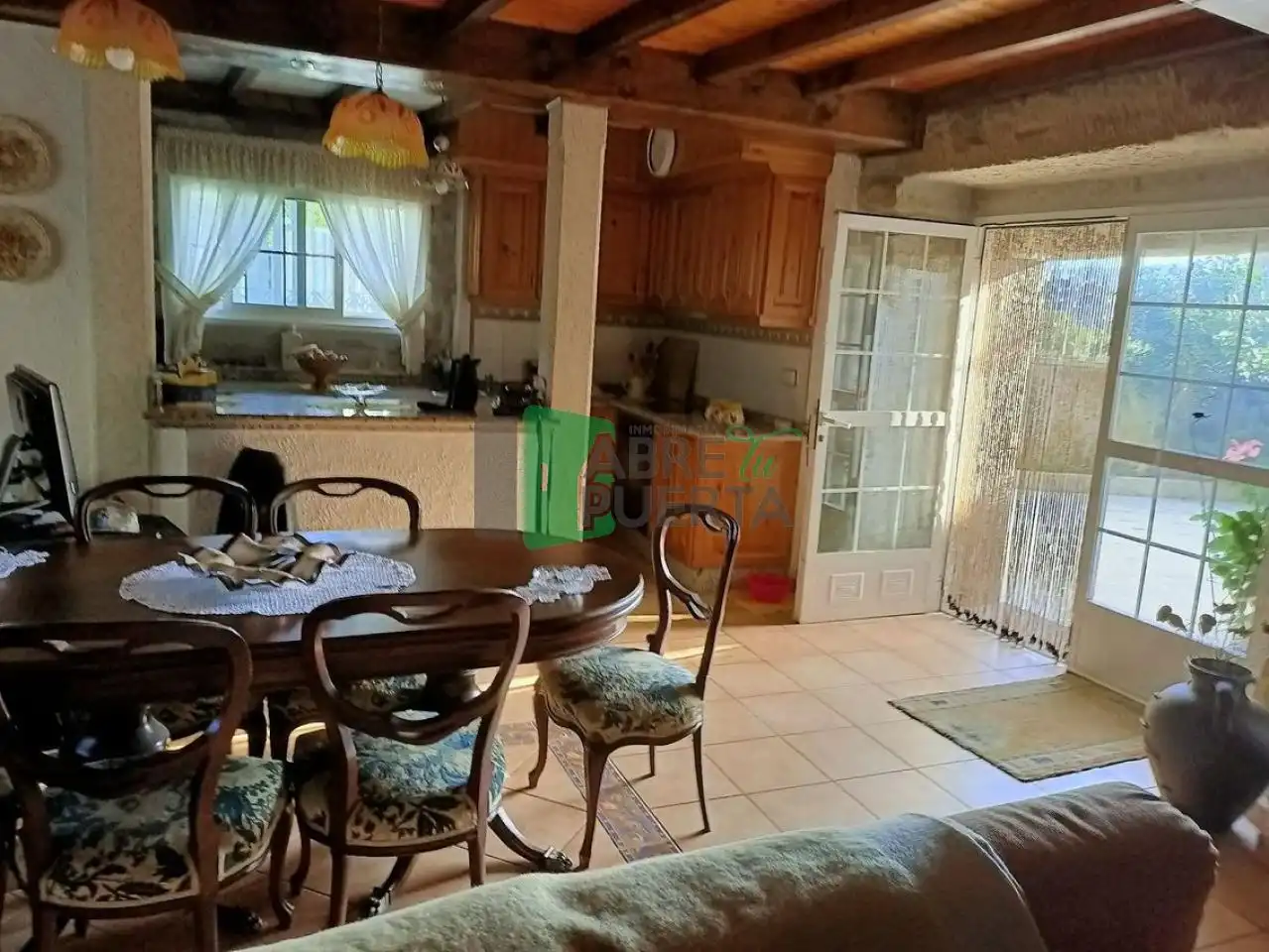 Cuina de Casa o xalet en venda en Paderne de Allariz amb Calefacció, Jardí privat i Terrassa
