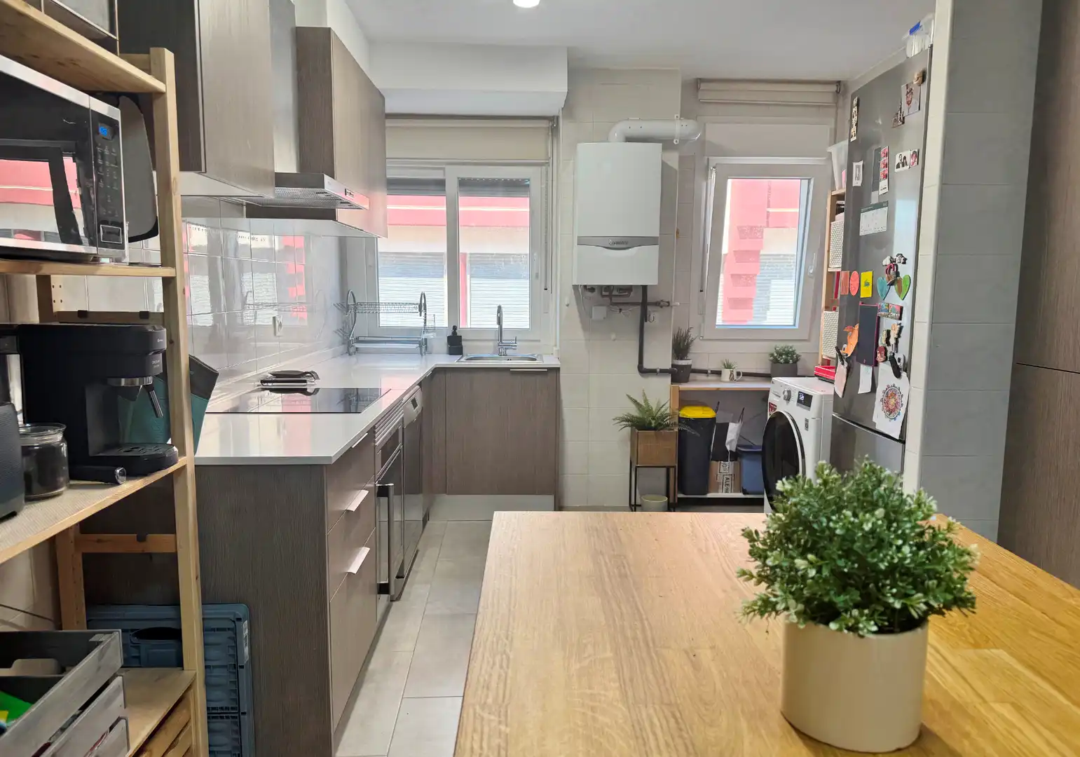 Cocina de Piso en venta en Girona con Aire acondicionado, Calefacción y Parquet