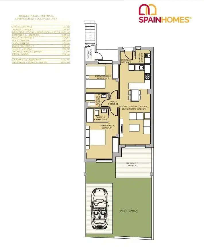 Mini appartamento con terrazza in vendita a Desamparados - Hurchillo - Torremendo, imagen 48