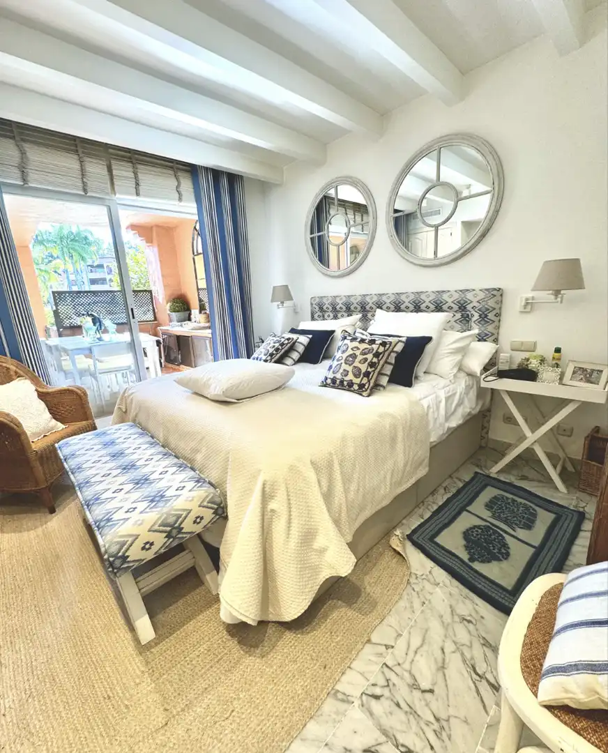 Bedroom of Ground floor for sale in Marbella  with Air Conditioner, Heating and Terrace