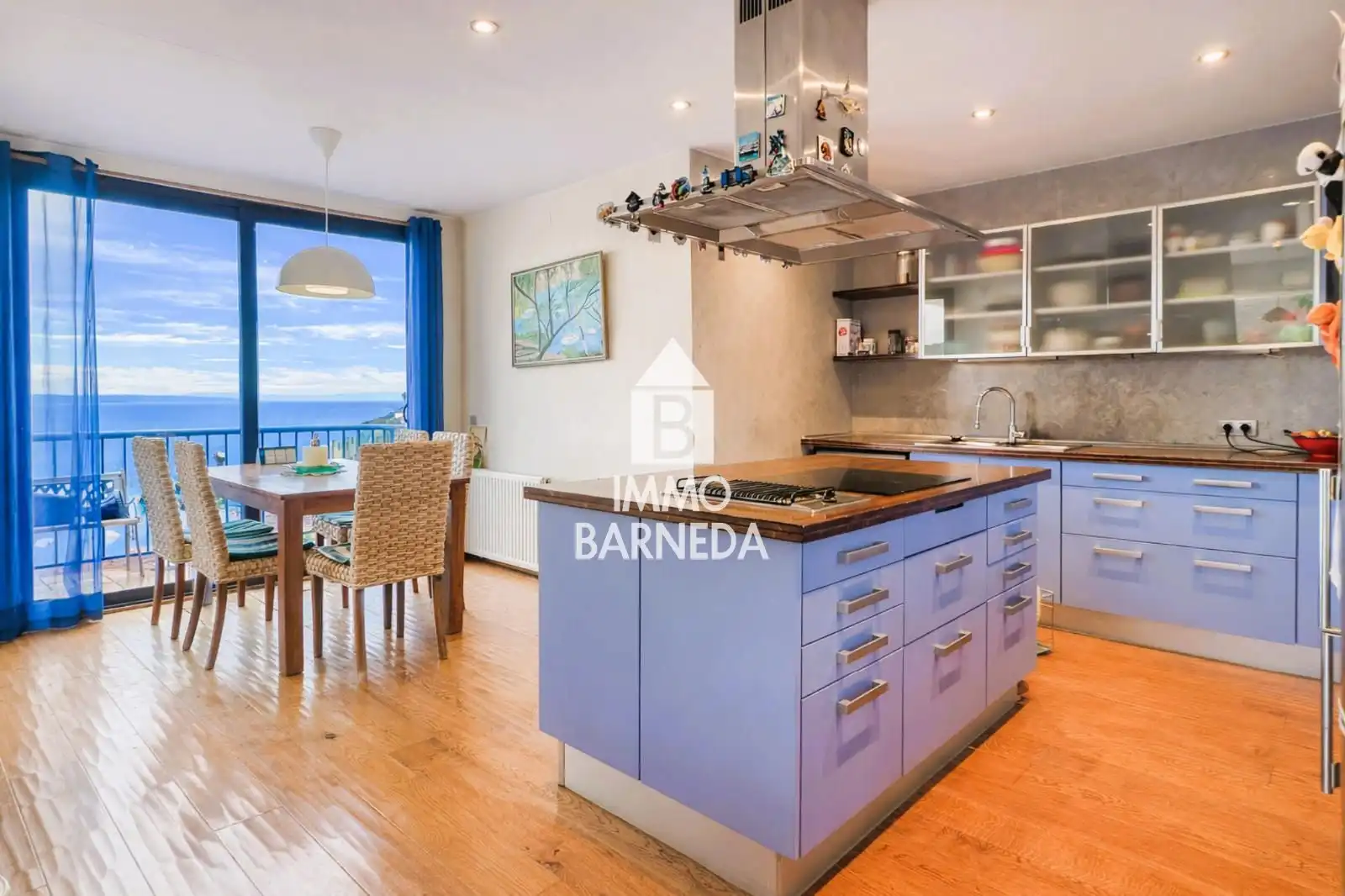 Cocina de Casa o chalet en venta en Roses con Calefacción, Jardín privado y Parquet