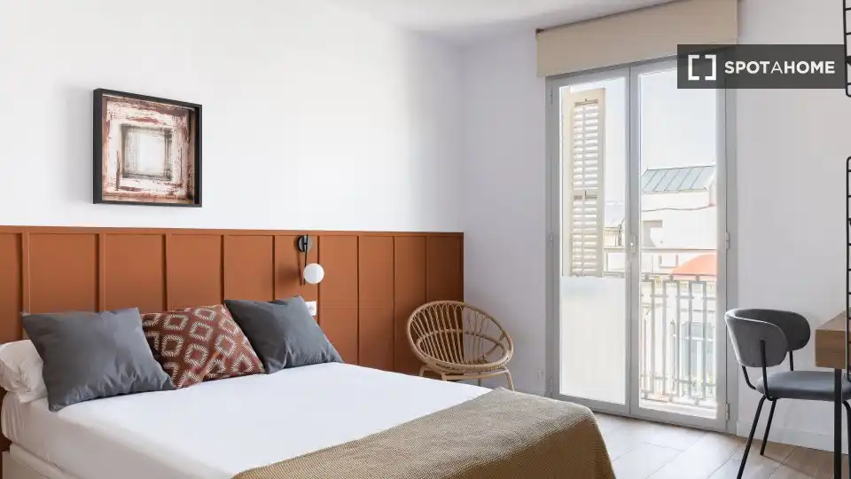 Bedroom of Flat for rent in Barcelona  with Air Conditioner, Heating and Furnished
