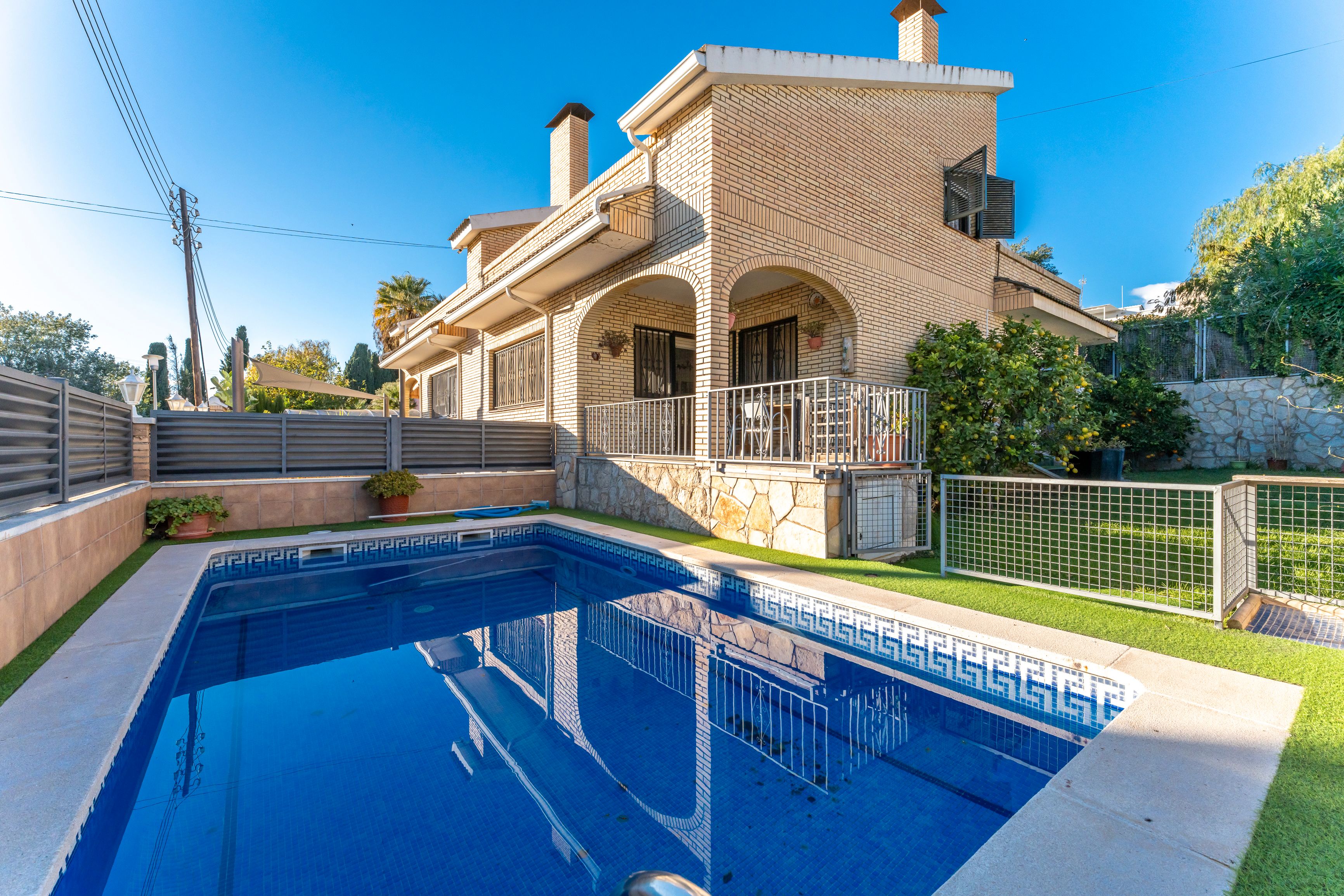 Swimming pool of Single-family semi-detached for sale in Cambrils  with Heating, Private garden and Terrace