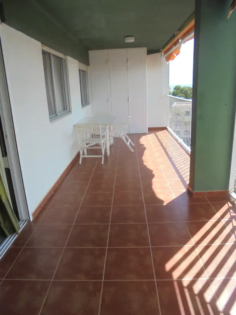 Terrasse von Wohnungen zur Miete in Benicasim / Benicàssim mit Privatgarten, Terrasse und Möbliert