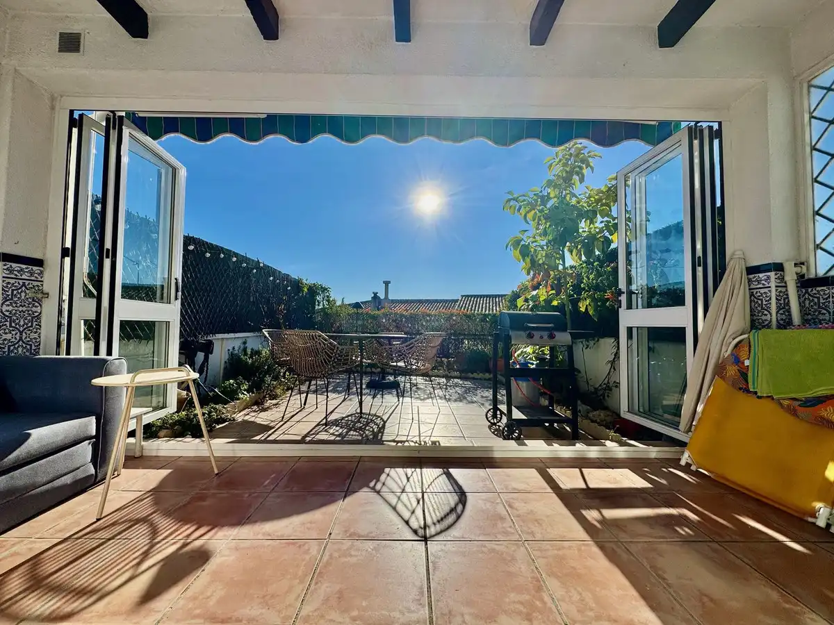 Terraza de Casa adosada en venta en Benalmádena con Aire acondicionado, Terraza y Piscina comunitaria
