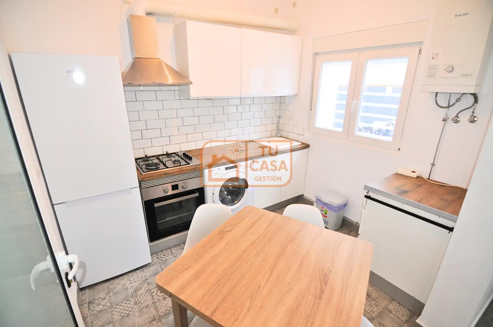 Kitchen of Detached homes for rent in Cáceres  with Air Conditioner, Heating and Furnished