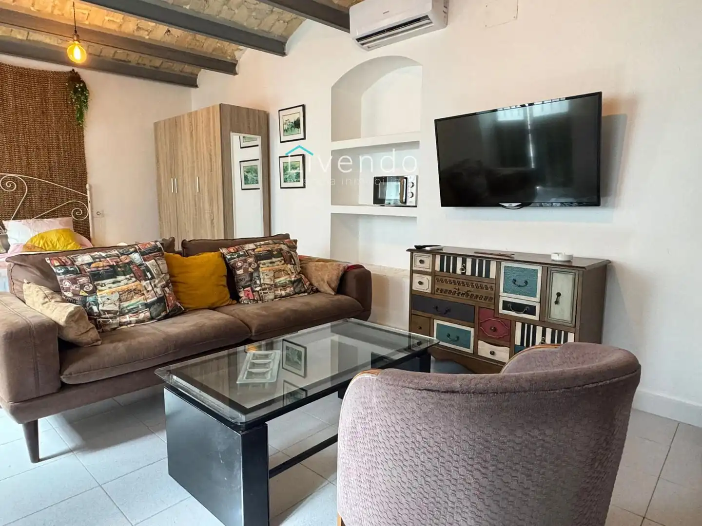 Sala d'estar de Pis en venda en Alcalá de los Gazules amb Aire condicionat