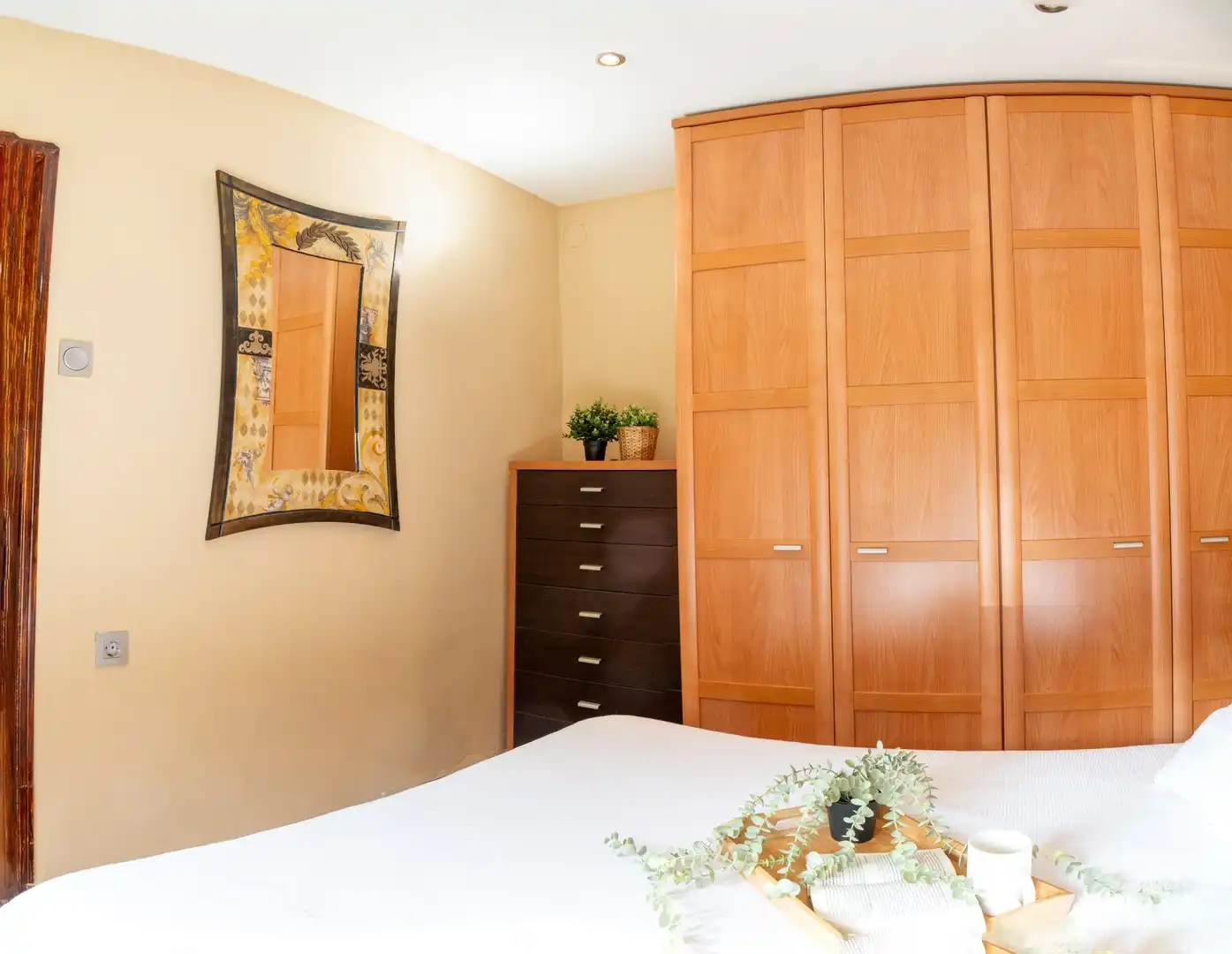 Bedroom of Flat for sale in Aller  with Heating and Furnished