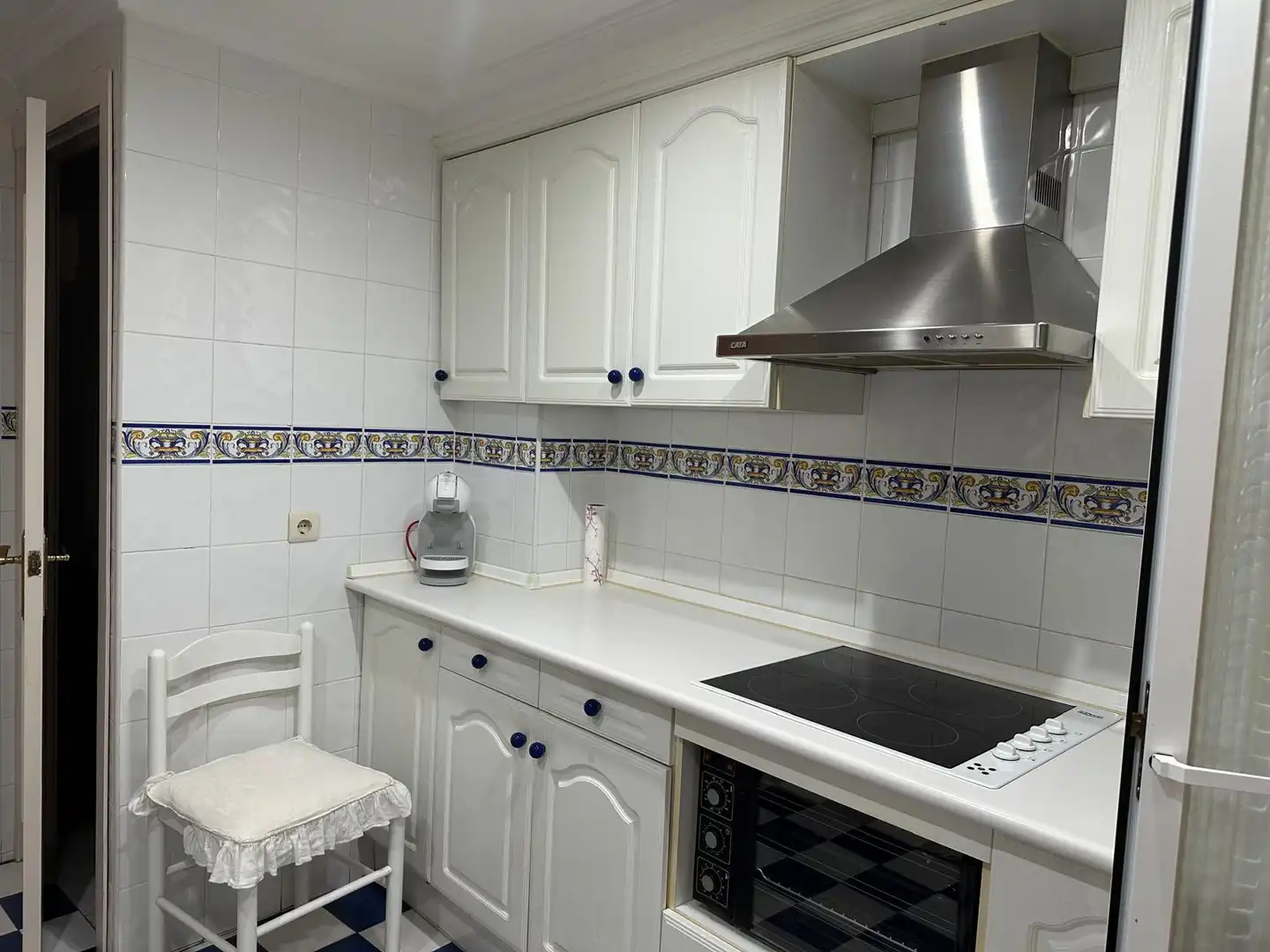 Küche von Wohnung zum Verkauf in Ciudad Real mit Klimaanlage, Heizung und Terrasse