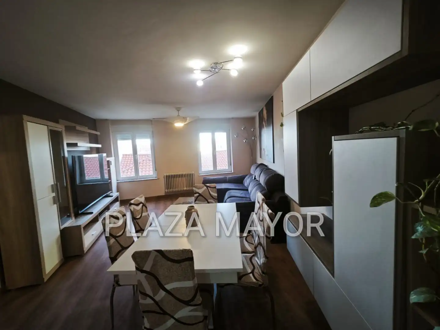 Sala de estar de Piso en venta en Salamanca con Calefacción, Parquet y Amueblado