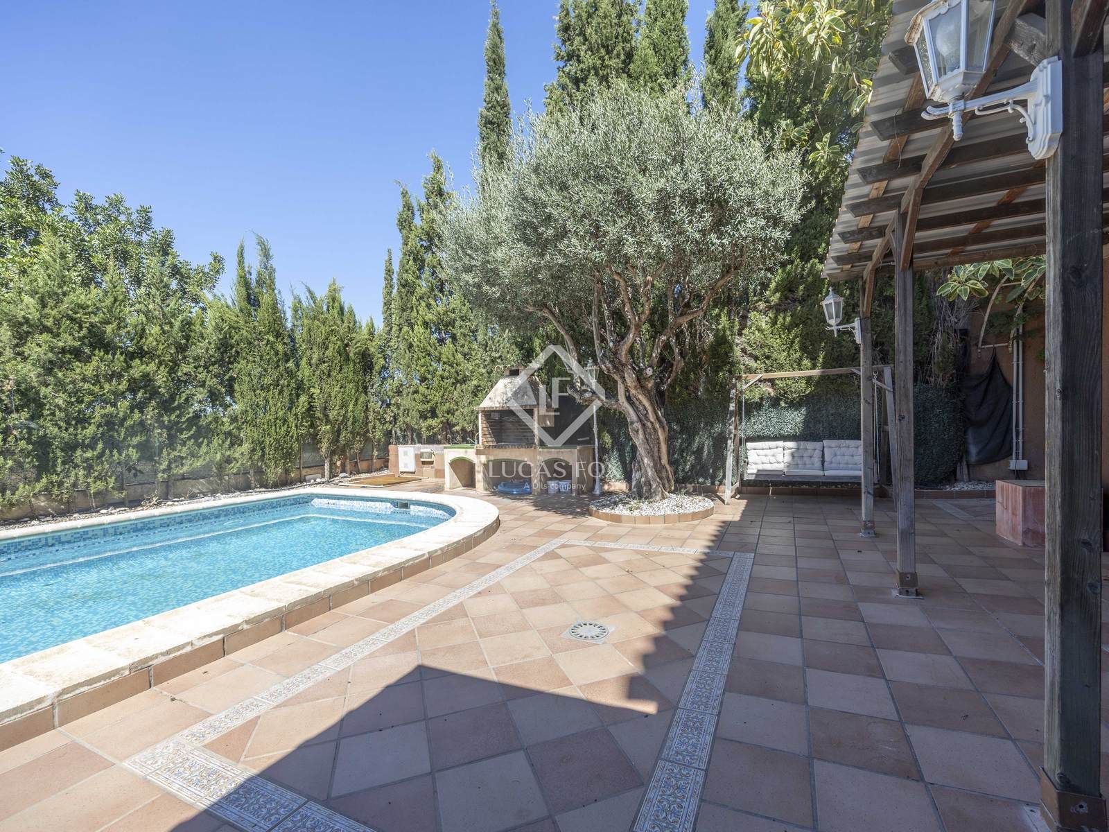 Jardín de Casa o chalet en venta en Paterna con Aire acondicionado, Calefacción y Jardín privado