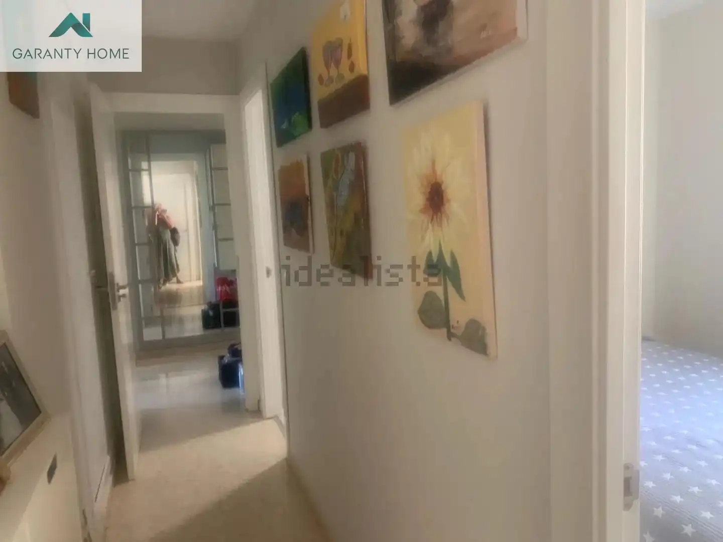 Wohnung zur Miete in Málaga mit Klimaanlage, Privatgarten und Balkon