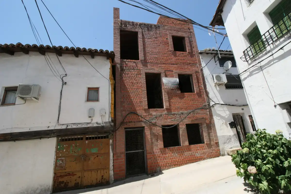 Vista exterior de Casa o xalet en venda en Poyales del Hoyo
