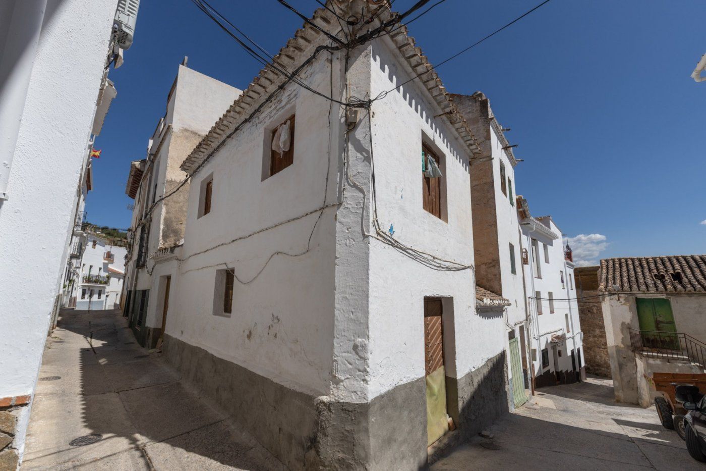 Vista exterior de Casa o xalet en venda en Albuñuelas amb Traster