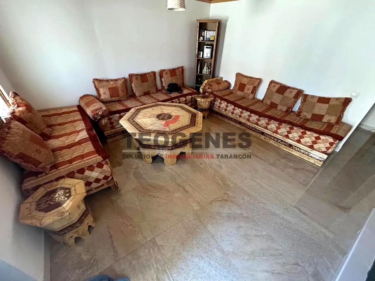 Sala de estar de Casa o chalet en venta en Alcázar del Rey con Amueblado
