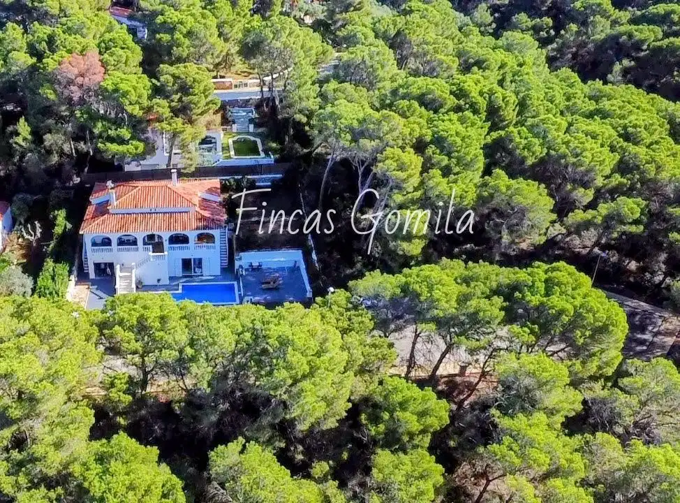 Vista exterior de Casa o xalet en venda en Es Mercadal amb Aire condicionat, Calefacció i Piscina