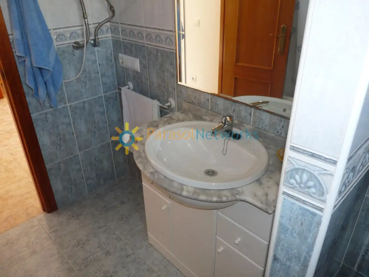 Baño de Apartamento de alquiler en Dénia con Aire acondicionado, Calefacción y Terraza