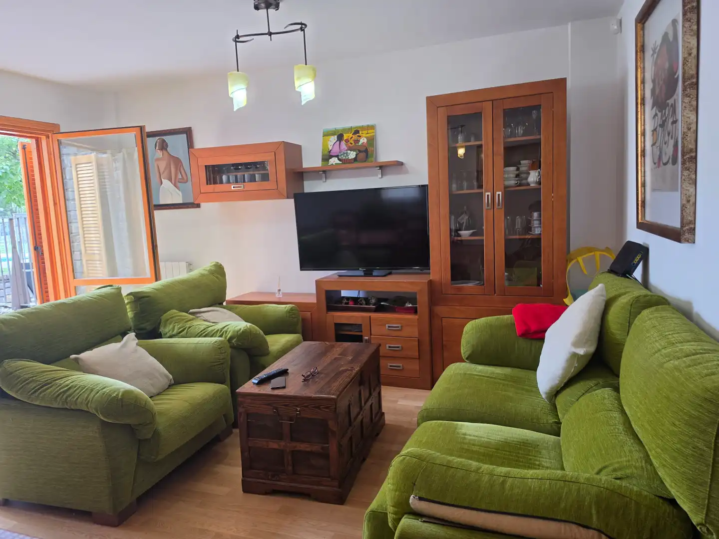 Sala d'estar de Casa o xalet de lloguer en Biescas, Huesca