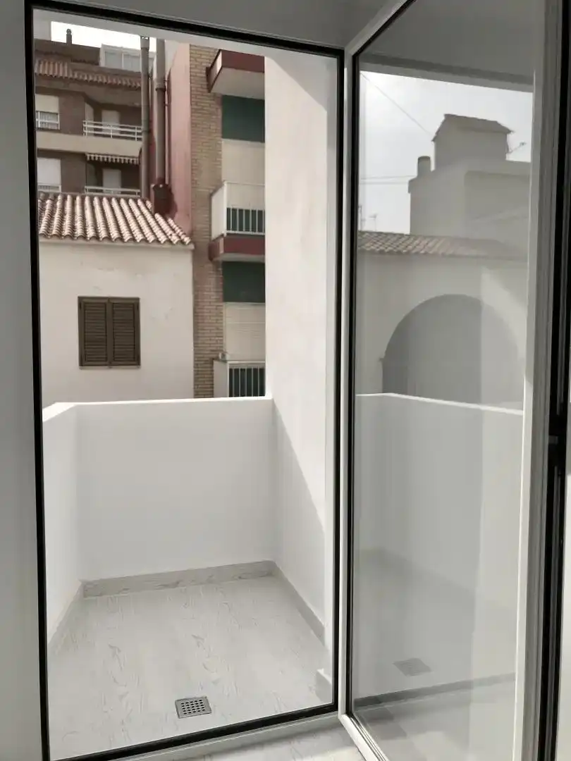 Balcony of Flat for rent in Sueca  with Air Conditioner and Balcony