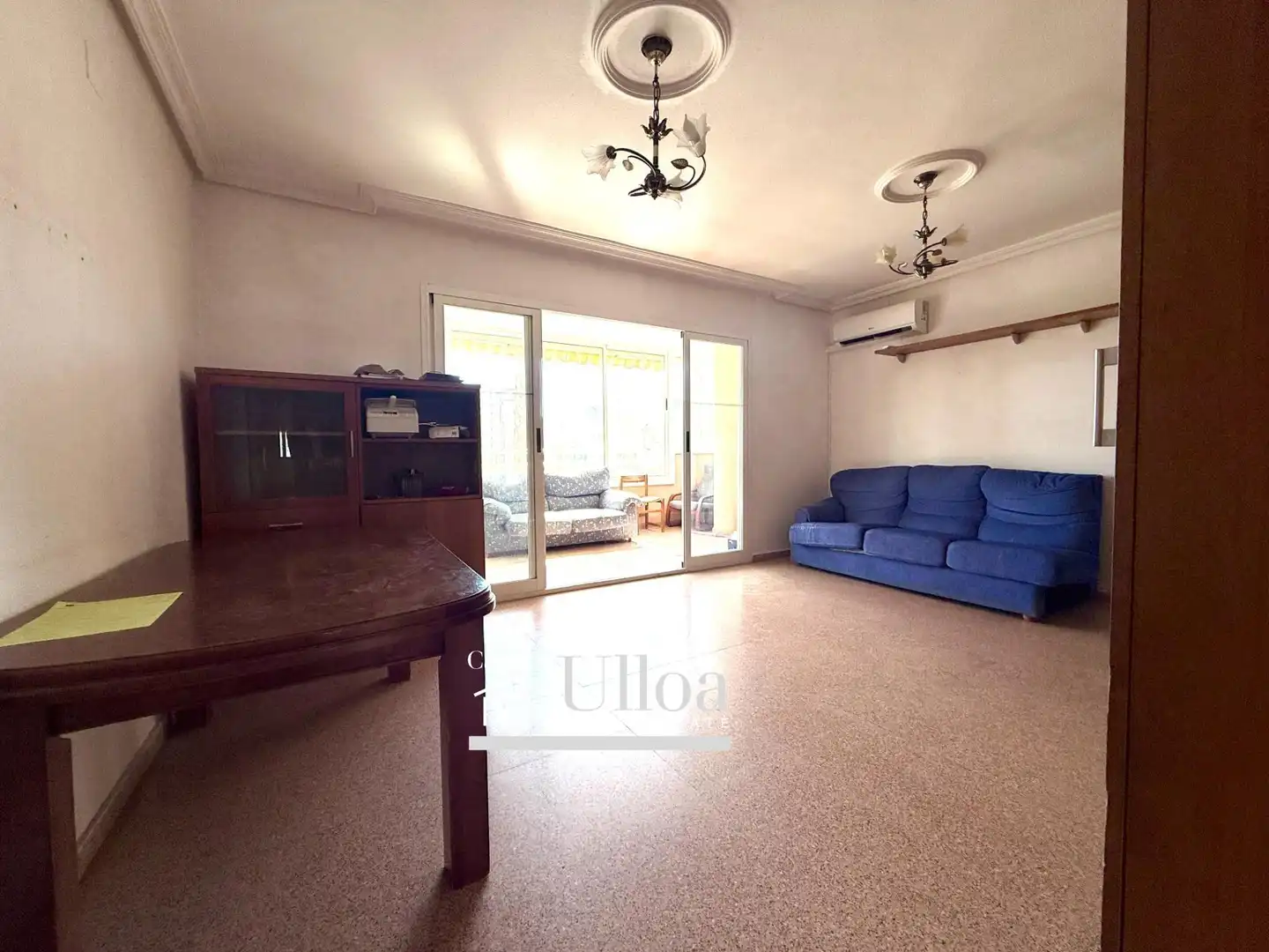 Sala de estar de Apartamento en venta en Alicante / Alacant con Jardín privado y Piscina comunitaria