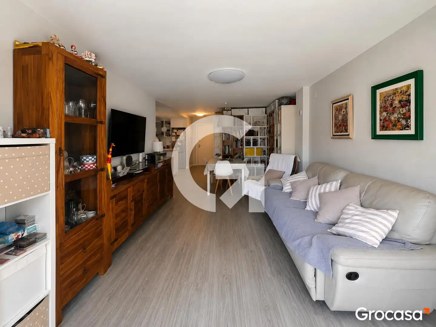Living room of Flat for sale in L'Hospitalet de Llobregat  with Air Conditioner