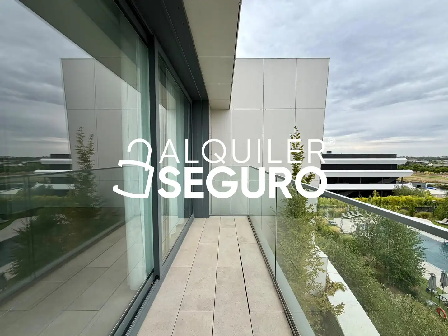Terrace of Flat for rent in Pozuelo de Alarcón  with Air Conditioner, Heating and Terrace
