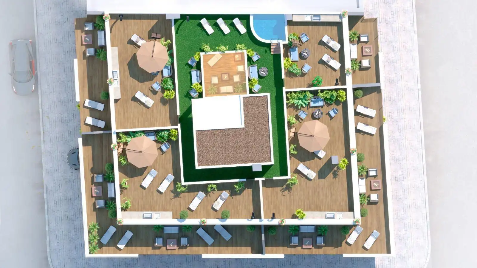 Penthouse mit Pool zum Verkauf in Centro, imagen 30