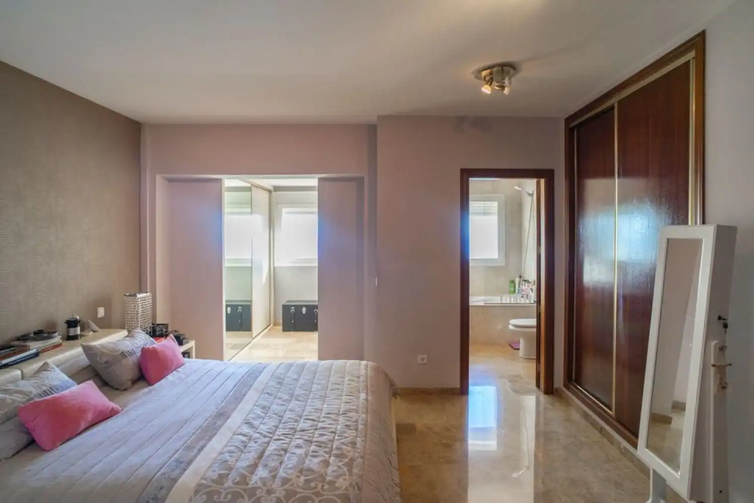 Bedroom of Houses for rent in Llucmajor  with Air Conditioner, Heating and Private garden