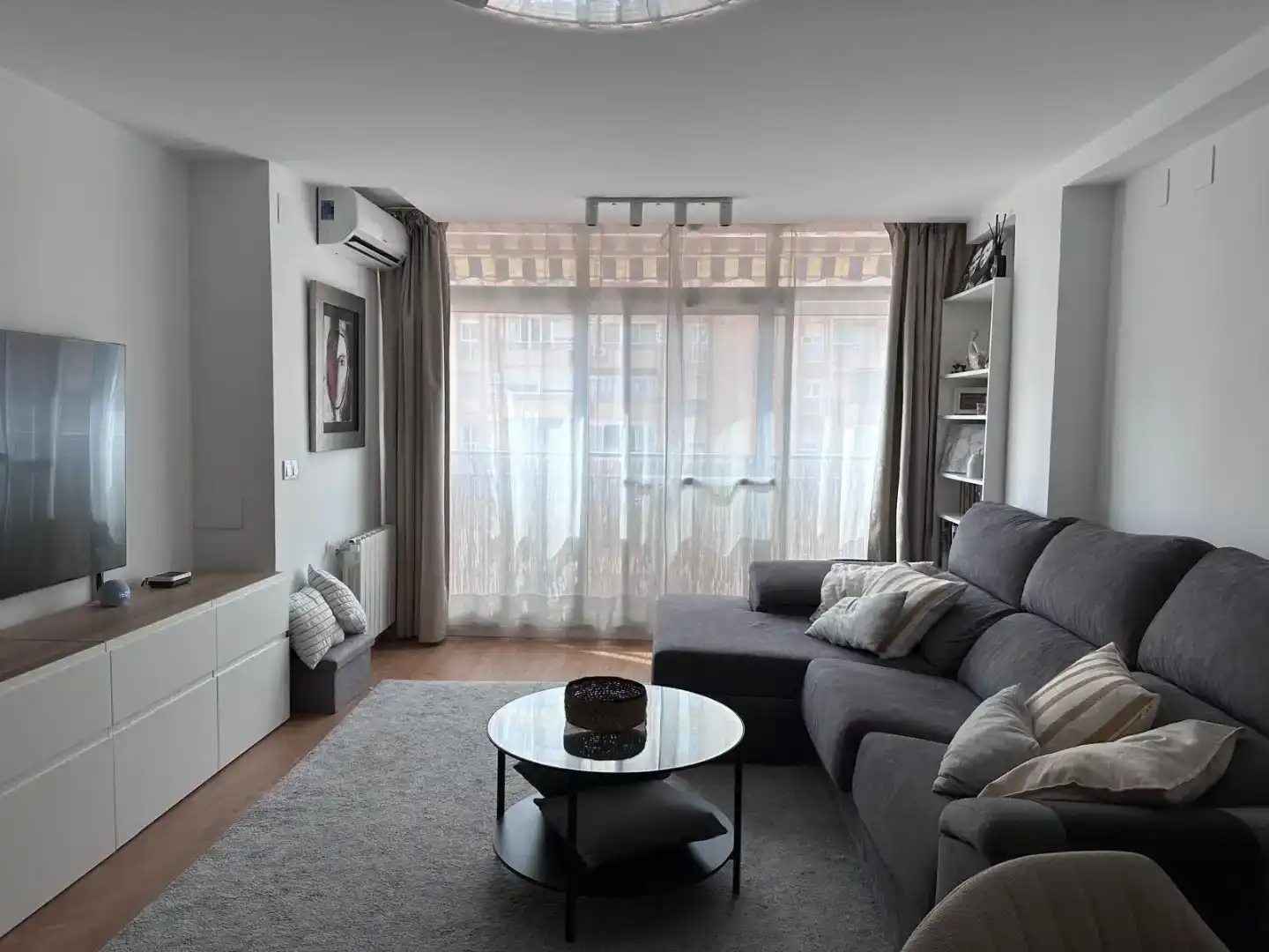 Sala de estar de Piso en venta en  Valencia Capital con Aire acondicionado