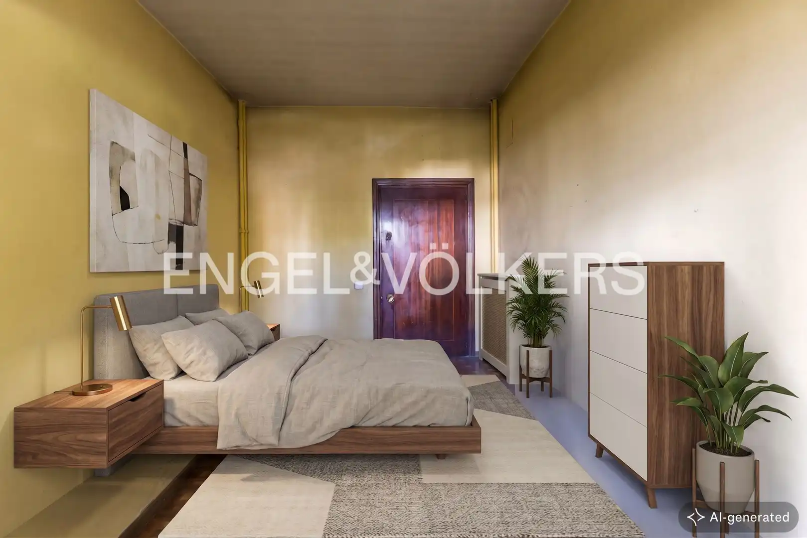 Schlafzimmer von Wohnung zum Verkauf in Madrid mit Heizung