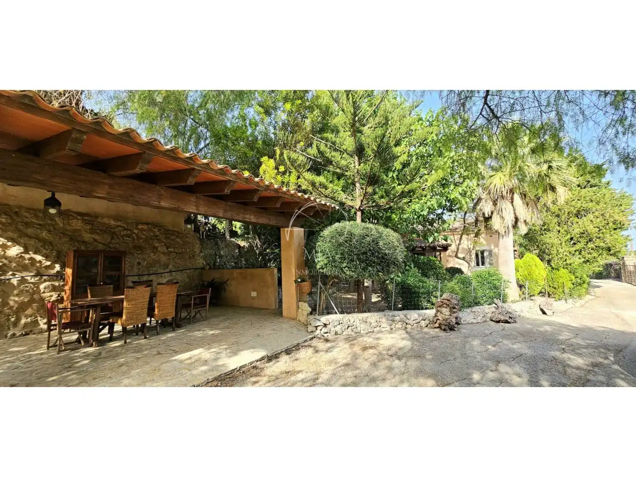 Exterior view of Country homes for rent in Alaró  with Private garden, Terrace and Furnished