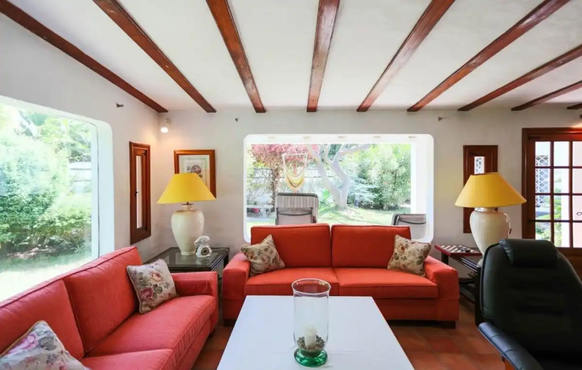 Sala d'estar de Casa o xalet en venda en Santa Brígida amb Jardí privat i Terrassa