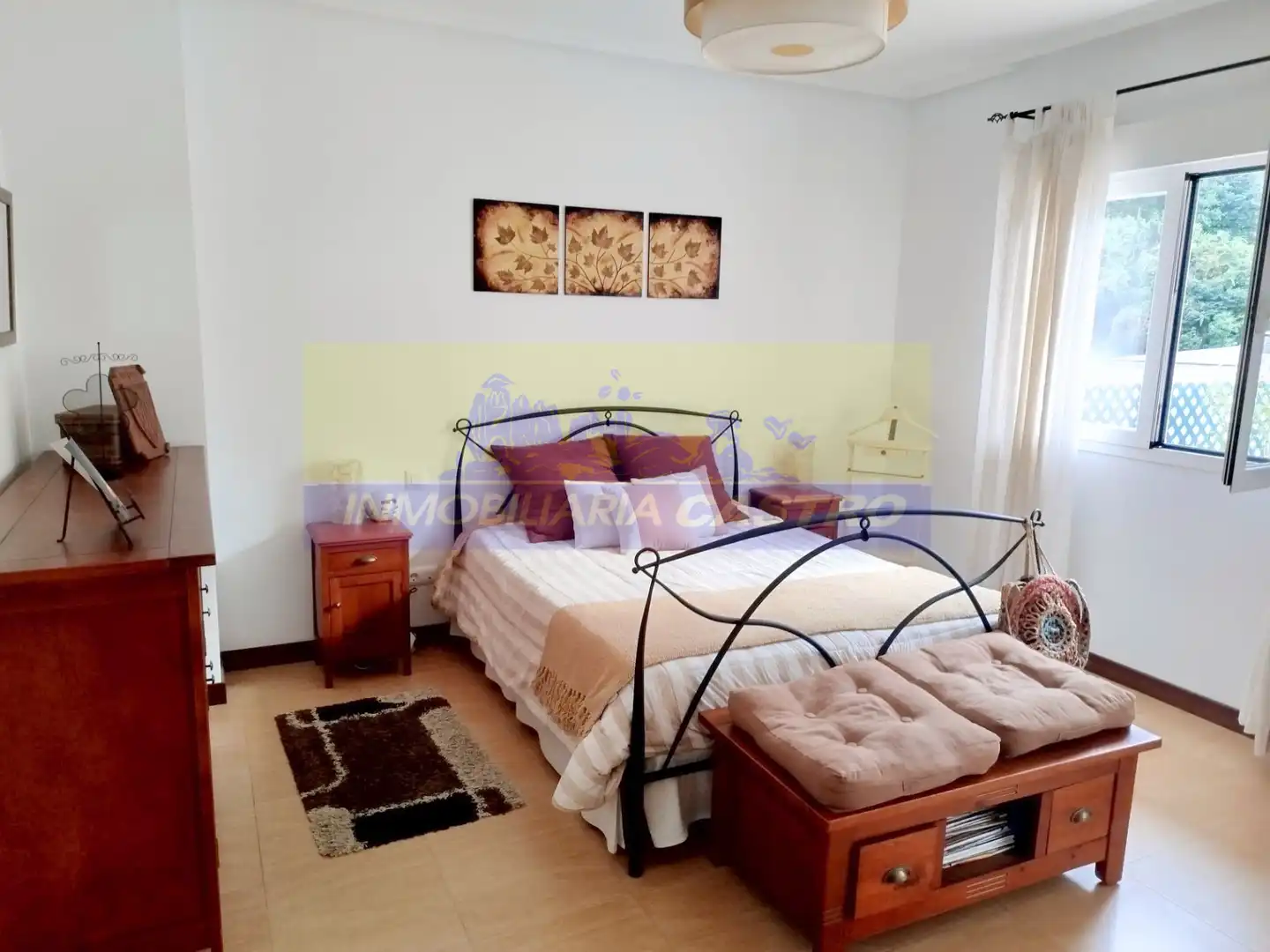 Bedroom of Detached homes for rent in Castro-Urdiales  with Heating, Terrace and Furnished